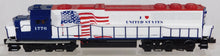 Load image into Gallery viewer, Lionel 6-28272 I Love USA SD-60 Diesel engine locomotive smoke horn C-8 LN #1776
