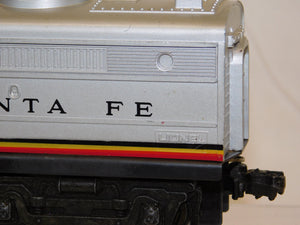 Lionel 8020 Santa Fe Warbonnet Alco A diesel Powered Serviced 1970's Chief Running