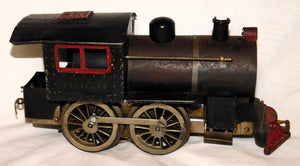 Lionel #5 Standard Gauge Steam engine NYC&HRRR 0-4-0 + Pennsylvania tender Runs