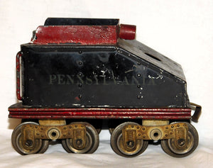 Lionel #5 Standard Gauge Steam engine NYC&HRRR 0-4-0 + Pennsylvania tender Runs