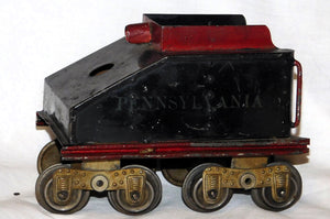 Lionel #5 Standard Gauge Steam engine NYC&HRRR 0-4-0 + Pennsylvania tender Runs