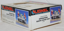 Load image into Gallery viewer, Lionel 6-18408 Santa Claus &amp; Mrs.C WHITE operating handcar motorized Christmas O
