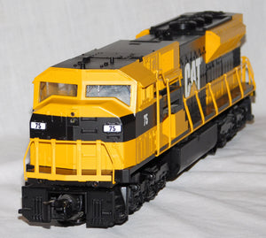MTH 33-2022-0 CATERPILLAR SD90-Mac w/ Protosounds 2 & DCS #75 CAT O gauge Oddity & Scarce