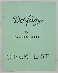 Dorfan Trains Check List Book c. 2001 O Standard Gauge Wind-Up Tinplate Prewar