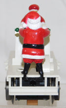 Load image into Gallery viewer, Lionel 6-18408 Santa Claus &amp; Mrs.C WHITE operating handcar motorized Christmas O
