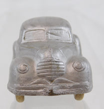 Load image into Gallery viewer, Sun Rubber #87 1930&#39;s Sedan Silver WOOD wheels Made USA 4.5&quot; S500R Vintage early
