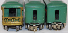 Load image into Gallery viewer, Lionel Outfit 296 Set #253 O gauge passenger Peacock Blue &amp; Orange BOXED Runs Cars Light
