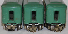Load image into Gallery viewer, Lionel Outfit 296 Set #253 O gauge passenger Peacock Blue &amp; Orange BOXED Runs Cars Light
