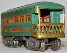 Load image into Gallery viewer, Lionel Outfit 296 Set #253 O gauge passenger Peacock Blue &amp; Orange BOXED Runs Cars Light
