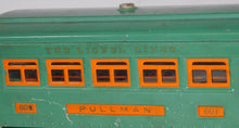 Load image into Gallery viewer, Lionel Outfit 296 Set #253 O gauge passenger Peacock Blue &amp; Orange BOXED Runs Cars Light
