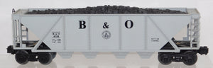 Lionel Trains 6138 B&O Quad Hopper w/ coal load 4 bay Baltimore & Ohio 1986 O