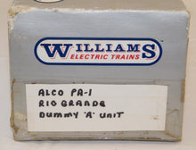 Load image into Gallery viewer, Williams Trains #6001 Denver Rio Grande Alco PA Diesel Dummy A lighted O boxed
