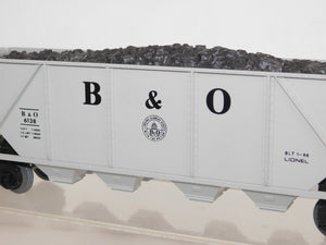 Lionel Trains 6138 B&O Quad Hopper w/ coal load 4 bay Baltimore & Ohio 1986 O