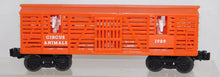 Load image into Gallery viewer, Lionel Trains Circus Animals Bobbing Horse Car Orange Action 1989 Stock car O
