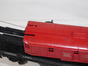 Lionel 6560 Red Bucyrus Erie Crane Operates Works 1950s Postwar work train C-6