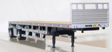 Load image into Gallery viewer, Diecast Masters 91023 53&#39; Flat Bed Tractor Boxed C-8 1:50 Scale Silver series
