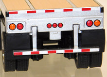 Load image into Gallery viewer, Diecast Masters 91023 53&#39; Flat Bed Tractor Boxed C-8 1:50 Scale Silver series
