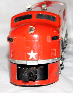 Lionel 2245 Texas Special F3 AB diesel 1954 runs MKT Katy Postwar F-3 original