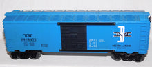 Load image into Gallery viewer, Lionel 6464-475 B&amp;M Boston &amp; Maine Boxcar CLEAN in RARE BLUE PRINT LABEL BOX 1960s
