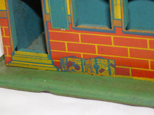 Load image into Gallery viewer, J. Chein Toytown Station Vintage tinplate O gauge Train American Railway Express
