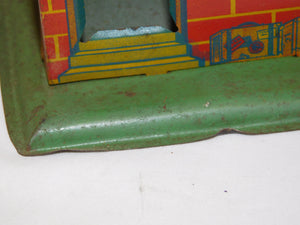 J. Chein Toytown Station Vintage tinplate O gauge Train American Railway Express