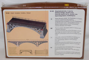 Faller B-542 Railway Bridge double track 15-1/4 x 6" 40 x 15.5cm HO Scale 1/87