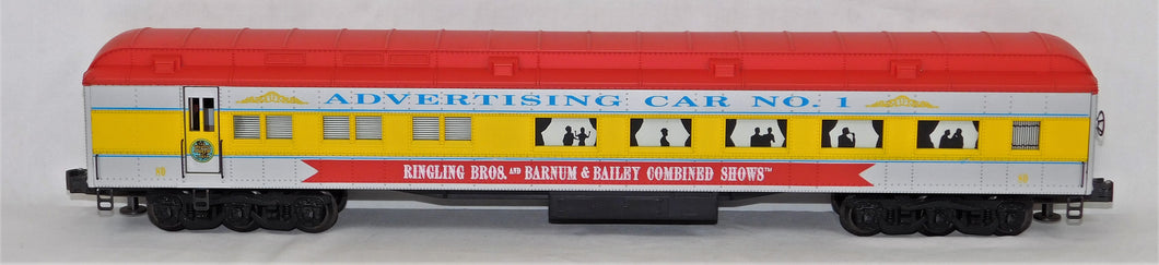 K-Line K83-0080-2 Ringling Bros Barnum Circus Diner Advertising car #1 18