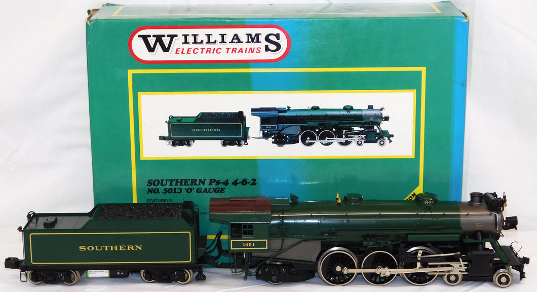 Williams 5013 BRASS Southern Crescent steam 4-6-2 w/early sound board added #1401 1/48 O gauge