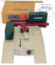 Load image into Gallery viewer, Lionel 460 Piggyback Transport Set set w/3460 flat &amp; 2 trailers BOXED postwar 1955-57
