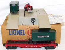 Load image into Gallery viewer, Lionel 460 Piggyback Transport Set set w/3460 flat &amp; 2 trailers BOXED postwar 1955-57
