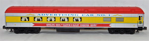 K-Line K83-0080-2 Ringling Bros Barnum Circus Diner Advertising car #1 18" Hvywt