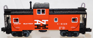 MTH 20-91021 New Haven C-649 Extended Vision Caboose lighted 1/48 O Scale C-8