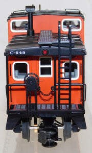 MTH 20-91021 New Haven C-649 Extended Vision Caboose lighted 1/48 O Scale C-8