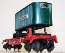 Load image into Gallery viewer, Lionel 460 Piggyback Transport Set set w/3460 flat &amp; 2 trailers BOXED postwar 1955-57
