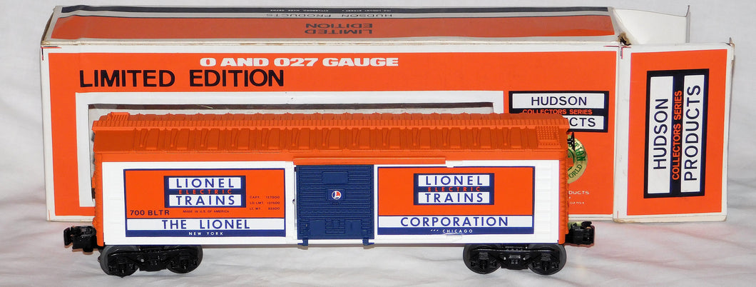 Hudson Products #700BLTR Lionel Trains Advertising Reefer 1980s Custom SCARCE O