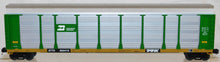 Load image into Gallery viewer, MTH 20-98404 Burlington Northern Corrugated Auto Carrrier BN 850418 Trailer Train
