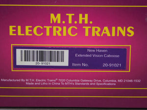 MTH 20-91021 New Haven C-649 Extended Vision Caboose lighted 1/48 O Scale C-8