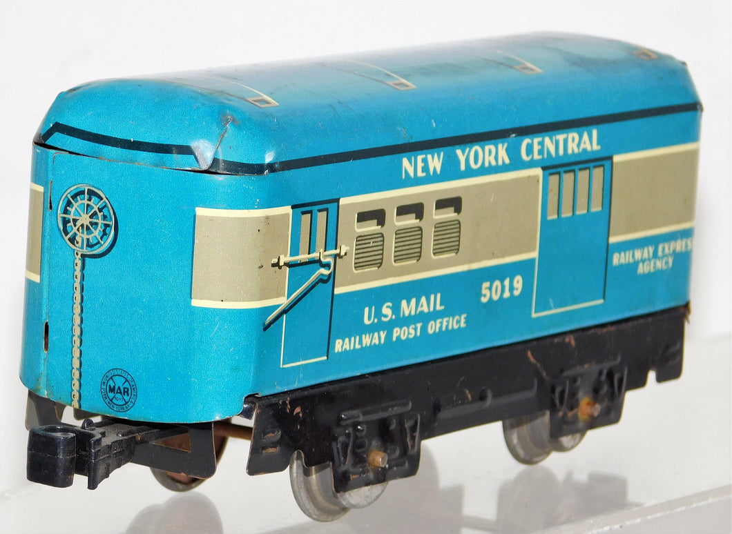 Marx 5019 New York Central US Mail Post Office Baggage Express  6