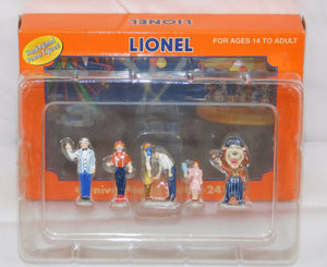 Lionel Trains 6-24124 Carnival People Pack Lenny Lion 5pc Clown Circus New O 027