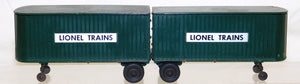 Lionel 460 Piggyback Transport Set set w/3460 flat & 2 trailers BOXED postwar 1955-57