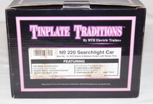 Load image into Gallery viewer, MTH Tinplate 10-1076 Lionel #220 Tinplate 200 Series Standard Gauge Searchlight Car C-8
