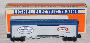 Lionel 9879 Kraft Philadelphia Cream Cheese Reefer Custom Run LIMITED 80s SCARCE uncataloged