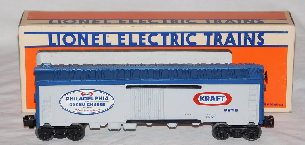 Lionel 9879 Kraft Philadelphia Cream Cheese Reefer Custom Run LIMITED 80s SCARCE uncataloged