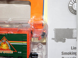 Lionel 6-37009 Mt St Helen's Hot Sauce Smoking Boxcar flickering flame light C-10