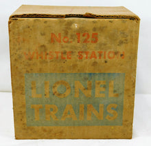 Load image into Gallery viewer, Lionel 125 Whistle Station Boxed Postwar tested &amp; Works + Instructions &amp; button
