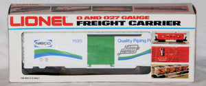 Lionel 6-7520 NIBCO Plumbing Boxcar SCARCE Uncatalogued Mail-In Promotional Add On