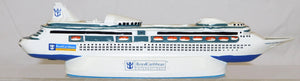 Royal Caribbean RCI VISION OF THE SEAS model Cruise Ship Souvenir 10" BOXED  ASis