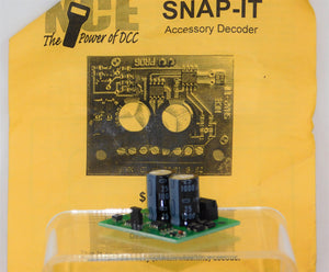 NCE Snap-It accessory decoder DCC digital good w/ twin coil switch machines used