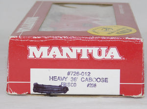 Mantua 726-012 FRISCO Heavy 36' Caboose #206 Boxed HO Scale SLSF Texas Special