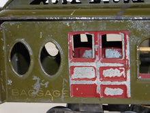 Load image into Gallery viewer, Lionel #19 Prewar Combine Baggage Passenger Car Standard Gauge Olive Green 1918-22
